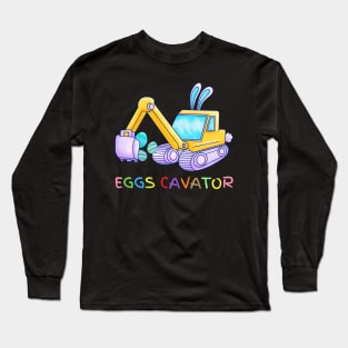 EASTER EGG CAVATOR Long Sleeve T-Shirt